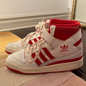 Adidas forum 84 high team power red